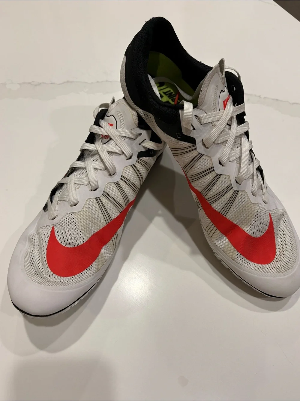 Nike Zoom JA Fly 2 Track sprint spikes. Performance running track sprint shoes.